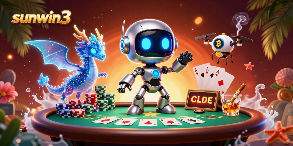 Engage strategically with sunwin3's immersive poker experience featuring vibrant characters.