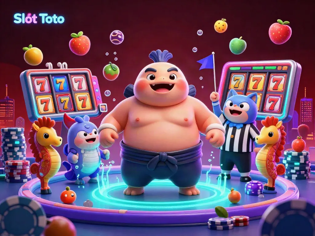 Menangkan Slot Toto dengan fugu menggemaskan dan suasana kasino bawah laut yang memukau.