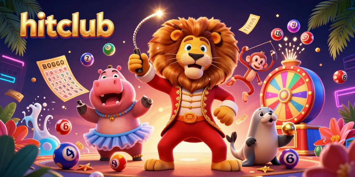 Experience the thrill with hitclub's vibrant casino scene, featuring lively characters and exciting game elements.