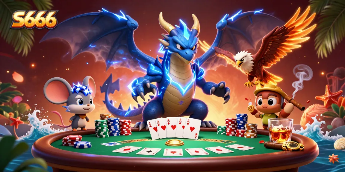 S666 powers through the poker scene with daring characters and vibrant casino elements, enhancing player excitement.