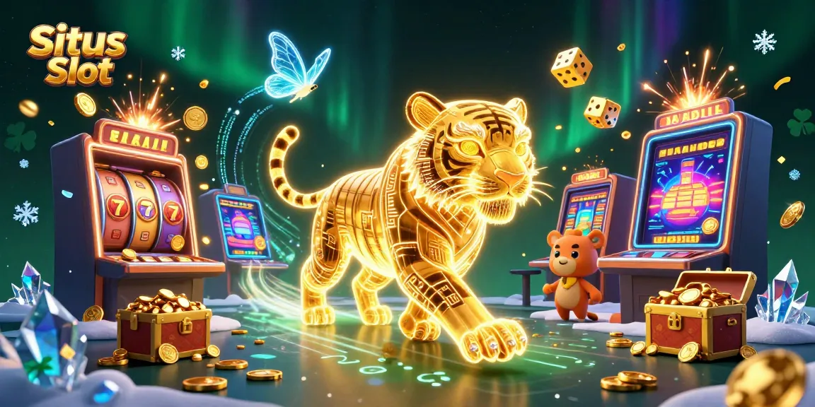 Spin the reels in Situs Slot, where a dazzling jackpot awaits amidst golden coins and vibrant animations.