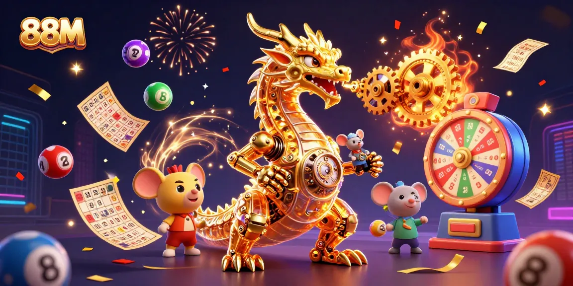 Engage with 88M and enjoy vibrant lottery excitement with colorful dynamic elements