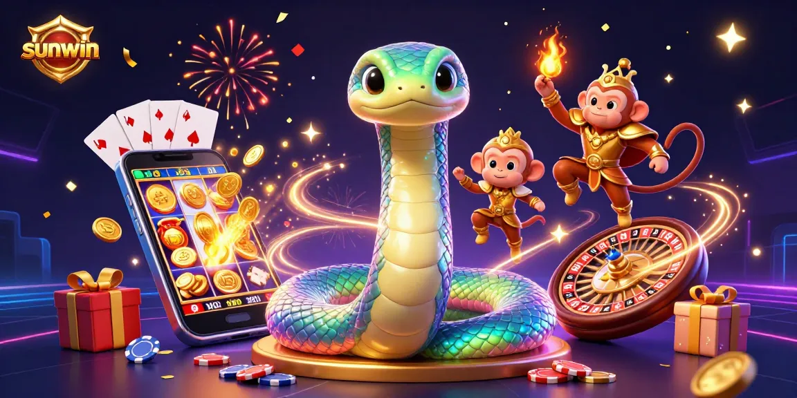 Experience exciting gaming at sunwin with vibrant action, colorful slots, and golden rewards.