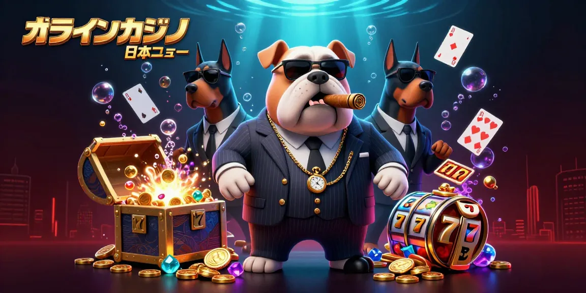 オンラインカジノ 日本語で遊ぶための魅力的なキャラクターやゲーム要素が満載のシーン。