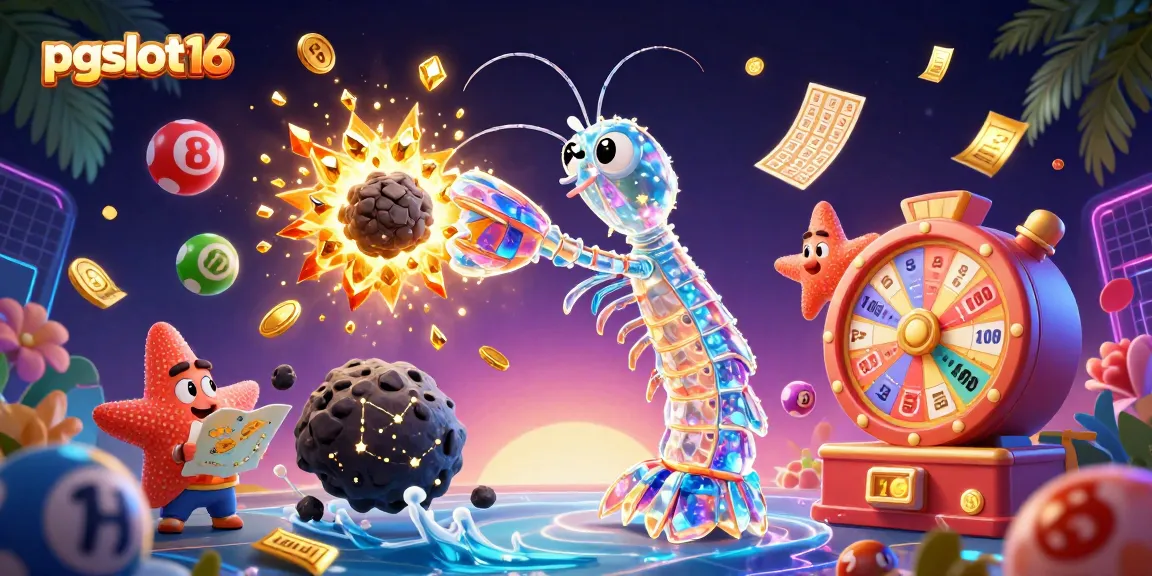 Engage in thrilling gameplay with pgslot16, featuring galactic samurai and vibrant lottery elements.