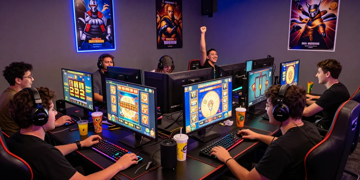 Experience cara daftar wd138 in a vibrant online gaming environment with players celebrating their wins
